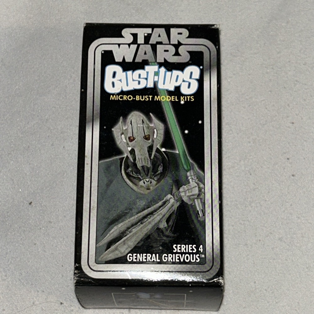 NEW Star Wars GENERAL GRIEVOUS‎ Bust-Ups Micro-Bust Model Kit Series 4 F1